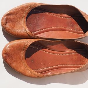 Frye Carson Ballet Flat size 11M in tan